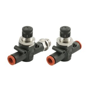 AMPLIAÇÃO DA LINHA: MICRORREGULADOR DE FLUXO SÉRIE LINE ON LINE PUSH-LOCK